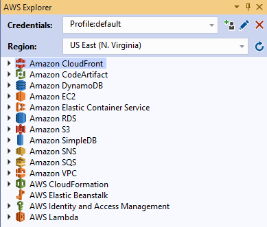 AWS Explorer: autoryzacja