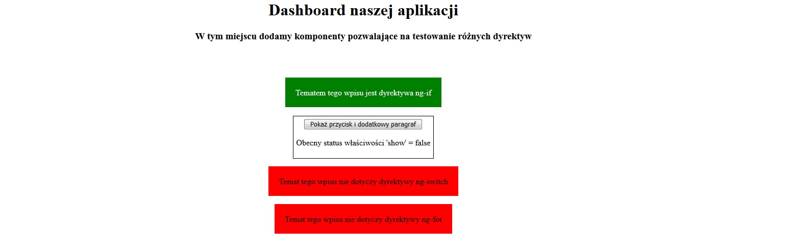 Angular 8: Flaga logiczna ustawiona na false