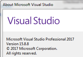 Wersja Visual Studio
