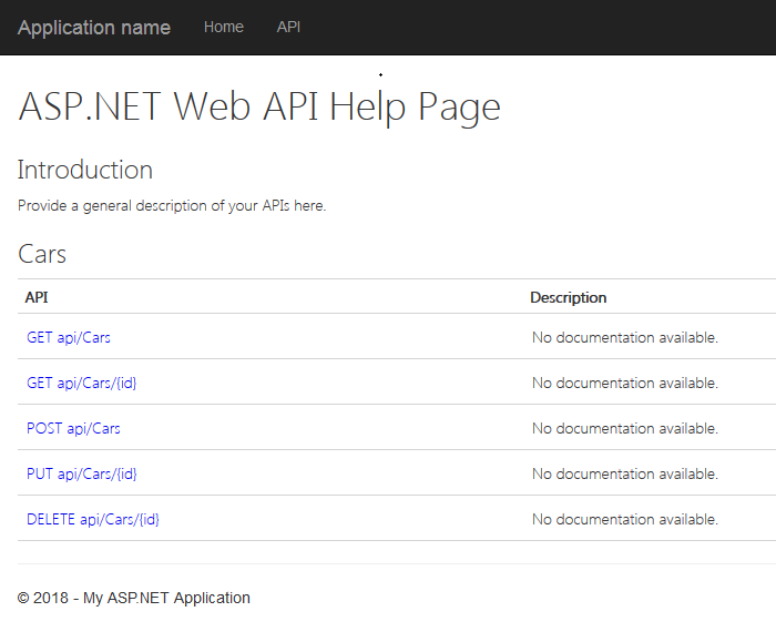 Strona pomocy z ASP.NET