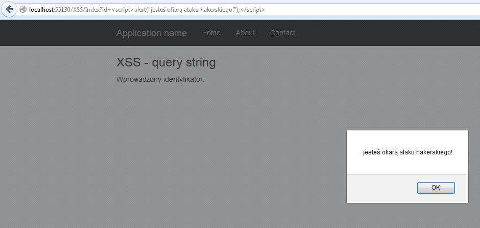 XSS - atak hakerski