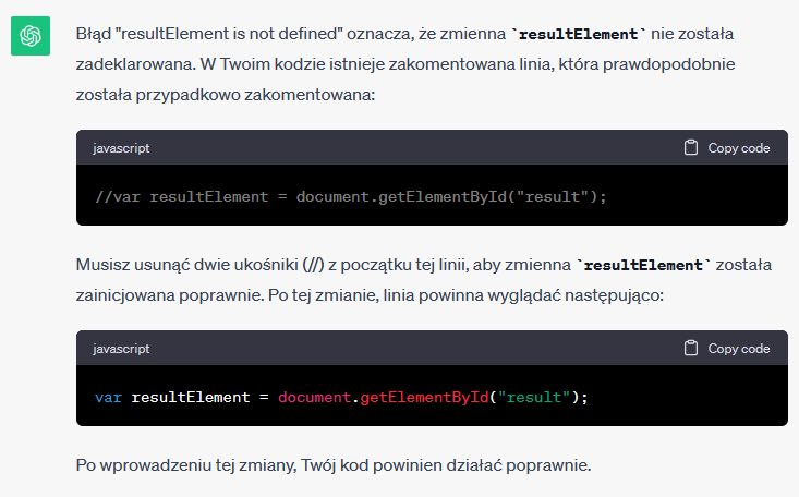 ChatGPT: programowanie - modyfikacja styli css