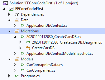 EFCore: add-migration